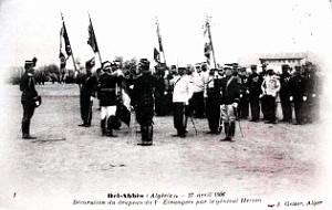Sidi-bel-abbes- Cavalcade depart Legion au Tonkin -05